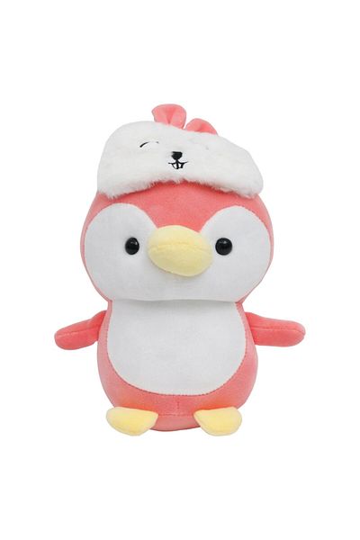 tototoys Toto Toys - Plush Soft Toy - Penguin - Pink - 23 Cm