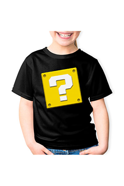 OEM Tricou copii Super Mario Bros Question Mark Odyssey