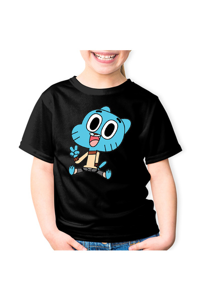 OEM Tricou copii Lumea lui Gumball Bebe Vesel Fericit
