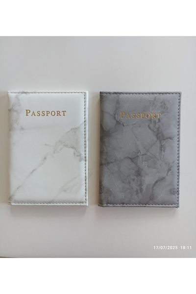 Silpus Passport Cover Wallet with Batik Pattern 2 Pcs.