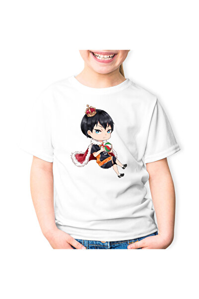 OEM Tricou copii Haikyuu Kageyama Tobio King Volei Haikyu!!