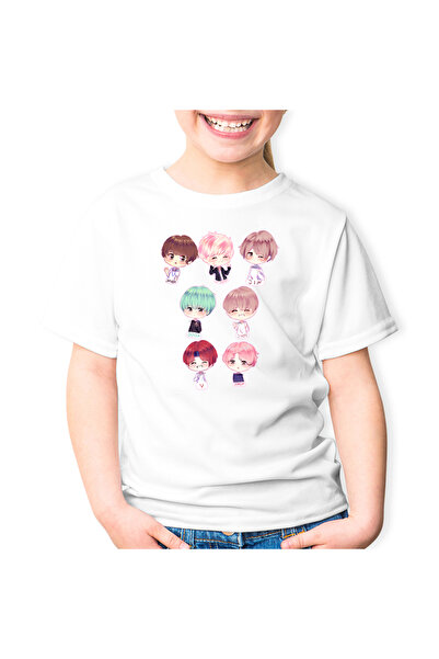 OEM Tricou copii BTS Kpop Anime Chibi Manga