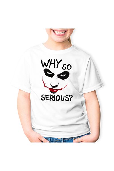 OEM Tricou copii Joker Why So Serious Play Gang Fortnite