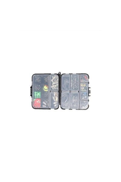 OEM Set de pescuit, 183 de piese, accesorii și momeli, compact, multicolor