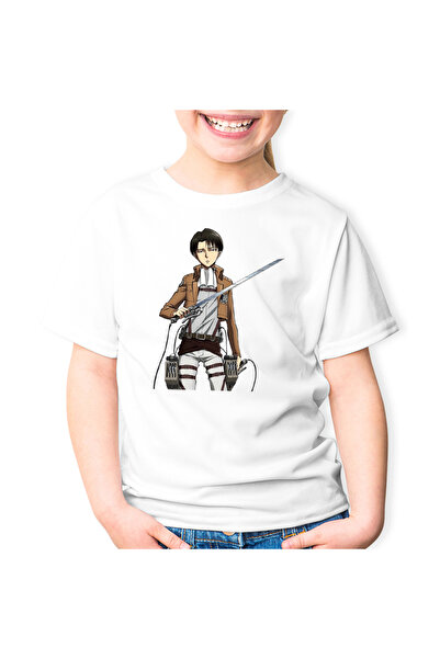 OEM Tricou copii Attack on Titan Levi Ackerman Anime Fortnite