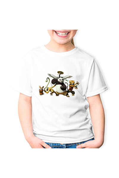 OEM Παιδικό μπλουζάκι Kung Fu Panda για όλες τις ομάδες πολεμικών τεχνών