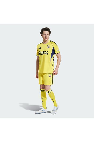 adidas Ανδρικό κίτρινο σορτς εκτός έδρας ποδοσφαίρου Fenerbahçe 25-26