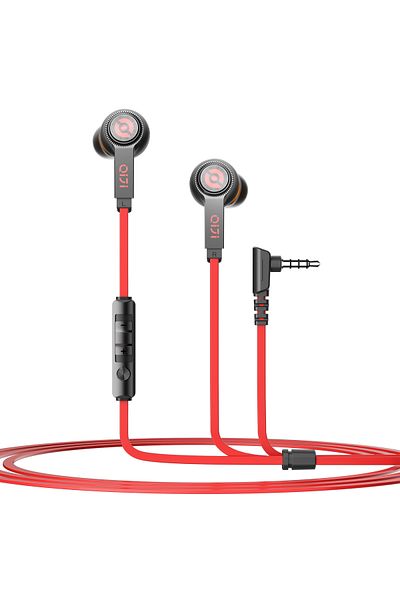 piva Beva S5 Wired Gaming Headset with Control Buttons, Mic and AUX Elbow Cable (Screw)