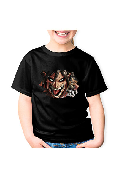 OEM Детска тениска Attack on Titan Eren Yeager GTA Horror