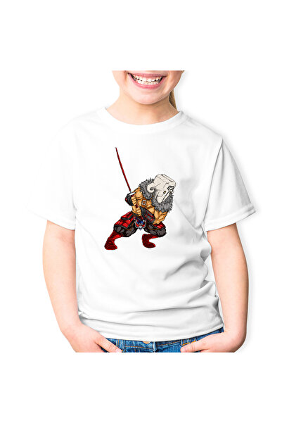 OEM Tricou copii Dota 2 Juggernaut Hero Samurai Katana Dota2