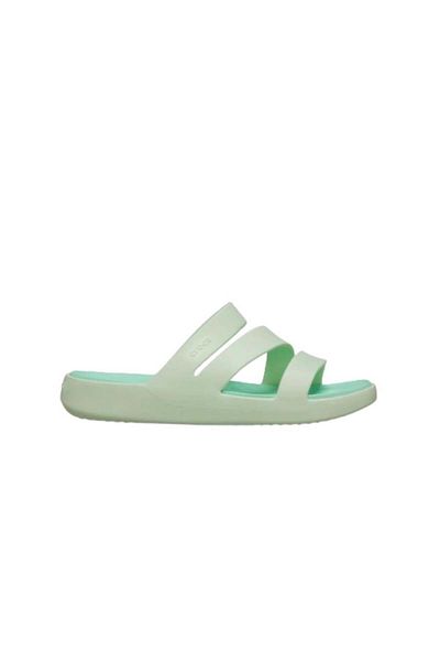 Crocs Getaway Strappy 209587-3yh Γυναικεία Πράσινα Σανδάλια & Παντόφλες