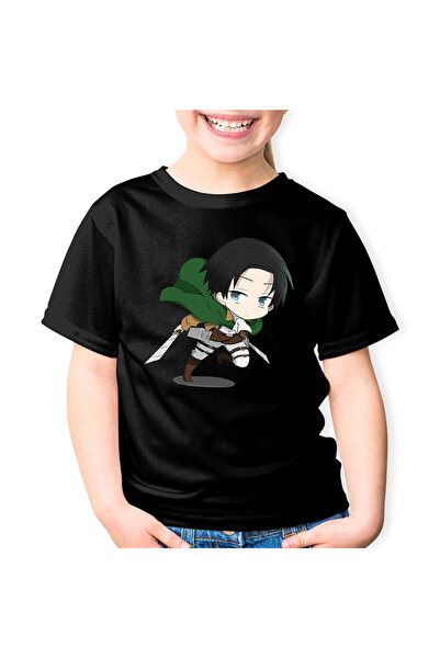 OEM Tricou copii Captain Levi Attack on TItan AOT Anime Manga