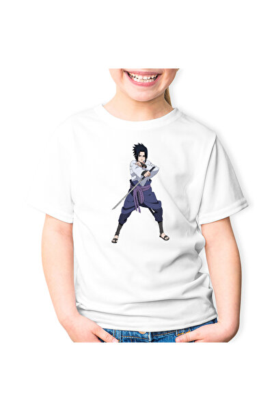 OEM Tricou copii Naruto Sasuke Uchiha Antrenament Ninja