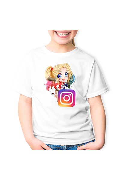 OEM Tricou copii Joker Suicide Squad Instagram Gang