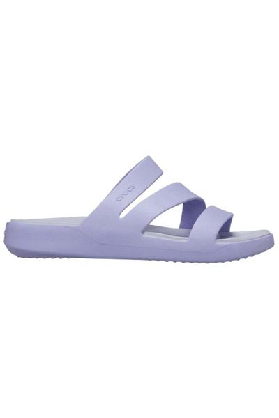 Crocs Getaway Strappy 209587-5bn Γυναικεία Μωβ Σανδάλια & Παντόφλες