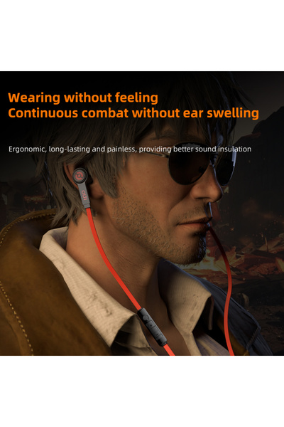 piva Beva S5 Wired Gaming Headset with Control Buttons, Mic and AUX Elbow Cable (Screw)