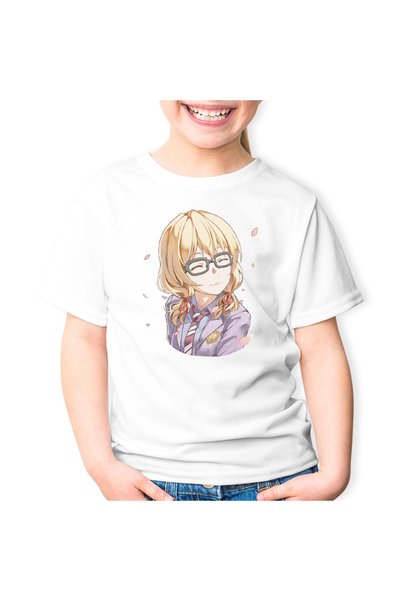 OEM Tricou copii Shigatsu wa Kimi no Uso Kaori Anime