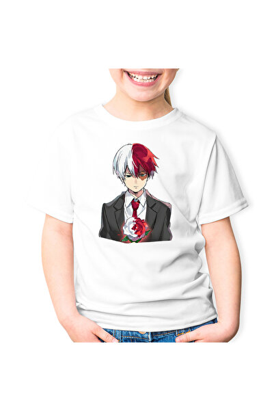 OEM Tricou copii Anime Superhero Todoroki Hero Academia