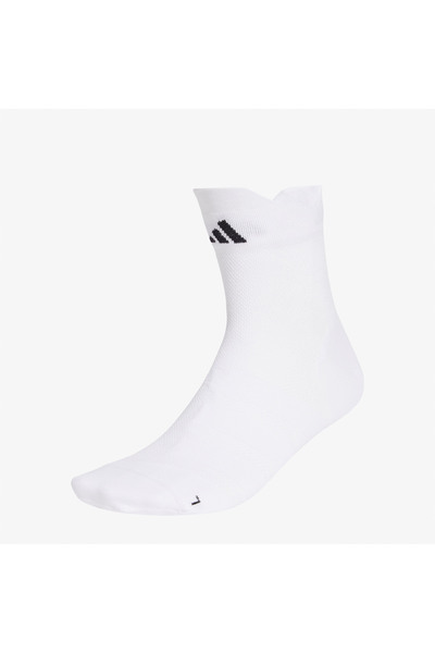 adidas Runxadizero Unisex White Running Socks