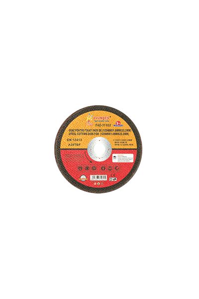 flores Stainless steel cutting disc, 125mm, 201717