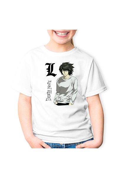 OEM Tricou copii Death Note L Detective Logo Anime Manga Takeshi