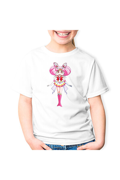 OEM Tricou copii Sailor Moon Chibiusa Pink Roz Anime