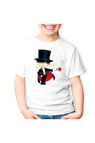 OEM Tricou copii Sailor Moon Tuxedo Manga Chibi Anime