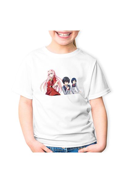 OEM Tricou copii Darling in the FranXX Hiro Zero Two SF Romance