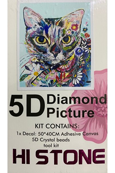 EleganTShoP 5D Yapışan Boncuk Goblen Mozaik Tablo Pano 40 x 50 cm 73932