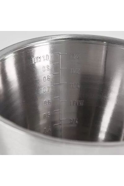 Stalgast Cana gradata din inox, 1 litru