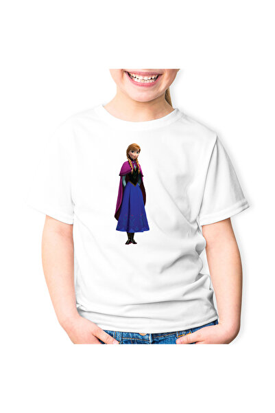 OEM Tricou copii Printesa Anna Kristoff Regatul de Gheata