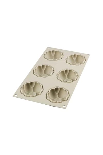 silikomart Forma Din Silicon, Bollicine, 6 Cavitati