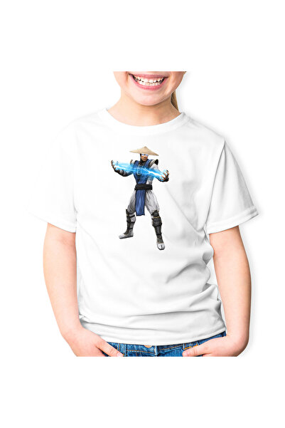 OEM Tricou copii Mortal Kombat Raiden Game Mode Epic Fight