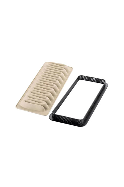 silikomart Tart kit, Tarte Nouvelle Vague Kit, 265x105x20 mm