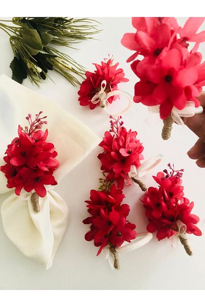 LİMOMİ Hyacinth Flower Napkin Ring