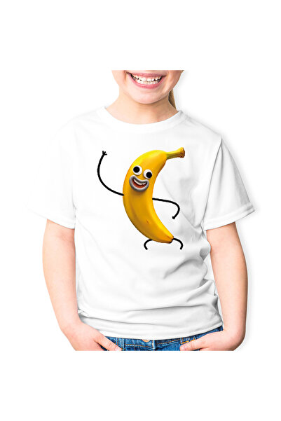 OEM Παιδικό μπλουζάκι The World of Gumball με σχέδια κινουμένων σχεδίων μπανάνας