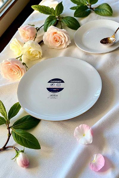 Luminarc 6 Pieces Diwali 27 cm Gilded Serving Plates
