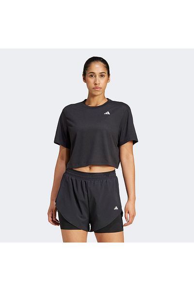 adidas Train Essentials Boxy Workout T-shirt negru pentru antrenament pentru femei