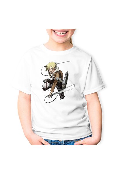 OEM Tricou copii Attack on Titan Annie Leonhart Anime Manga