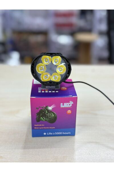 OTO SÜSLEN İSTANBUL Motosiklet LED Sis Farı 6 Led
