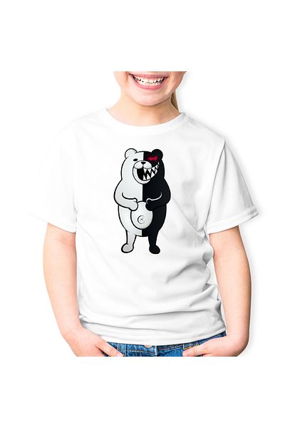 OEM Tricou copii Monokuma Killer Teddy Bear Danganronpa