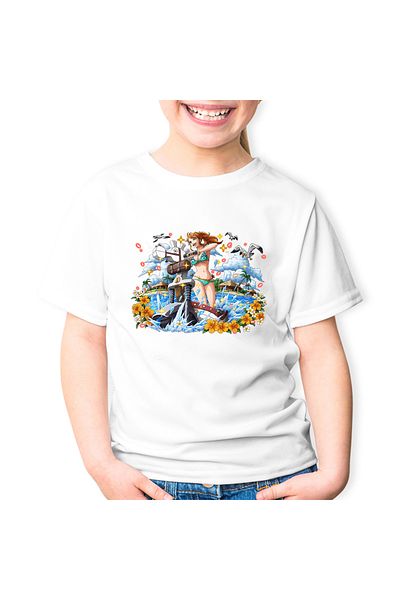 OEM Tricou copii One Piece Nami Crazy Girl Cartoon