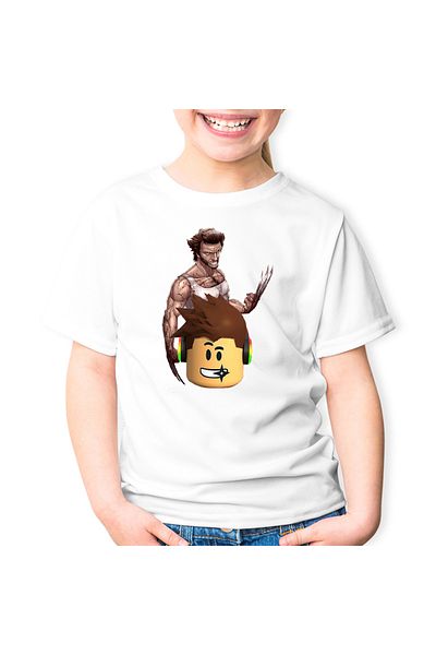 OEM Tricou copii Wolverine Roblox Logan X Men Badass
