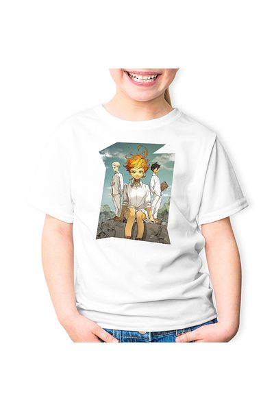 OEM Tricou copii The Promised Neverland Emma Ray Norman Zid