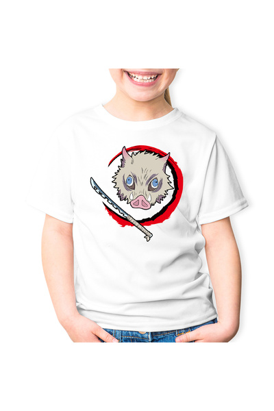 OEM Tricou copii Demon Slayer Inosuke Hashibira Anime Manga