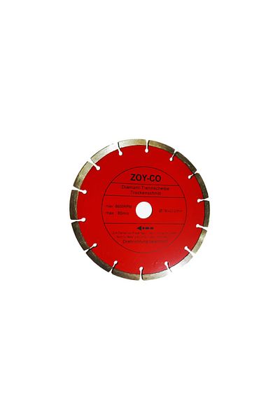 flores ZAY-CO interrupted diamond blade, 180 mm