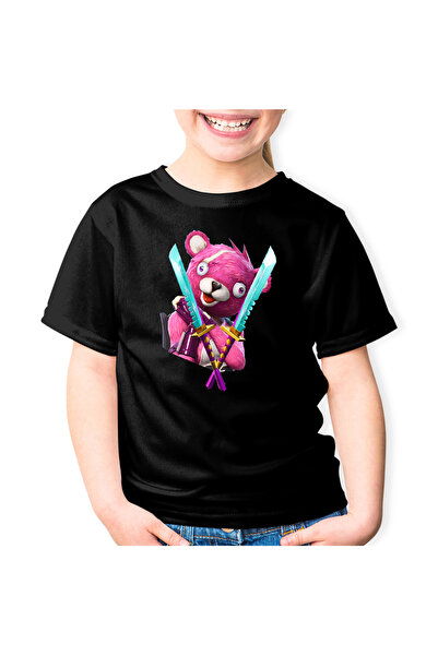 OEM Tricou copii Cuddle Pink Panda Fortnite Epic Blades