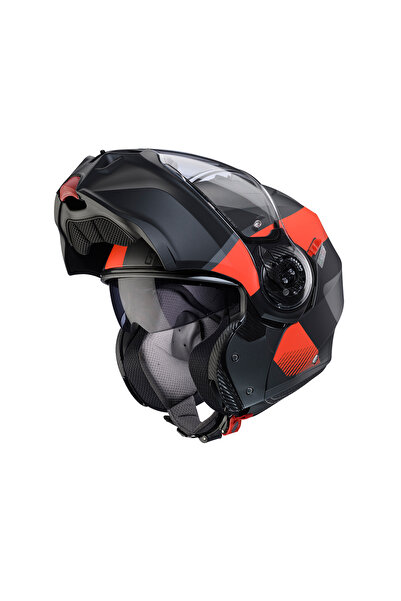 Caberg DUKE EVO INDY MATT GUN MET-RED-FLU-BLACK