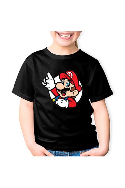 OEM Tricou copii Super Mario Bros Rebel Gamer Youtube