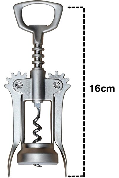 IKEA Idealisk Silver Corkscrew with Bottle Opener